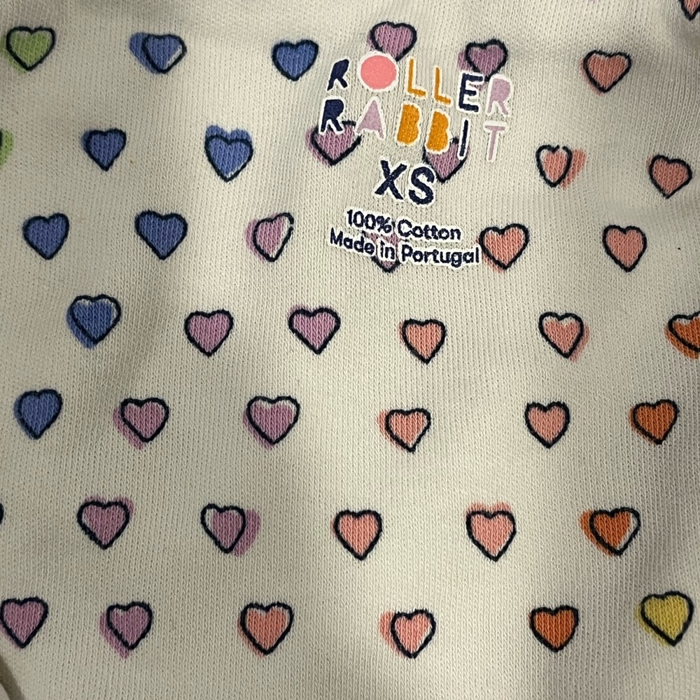 Heart Pattern Button-Up Shirt - image 5